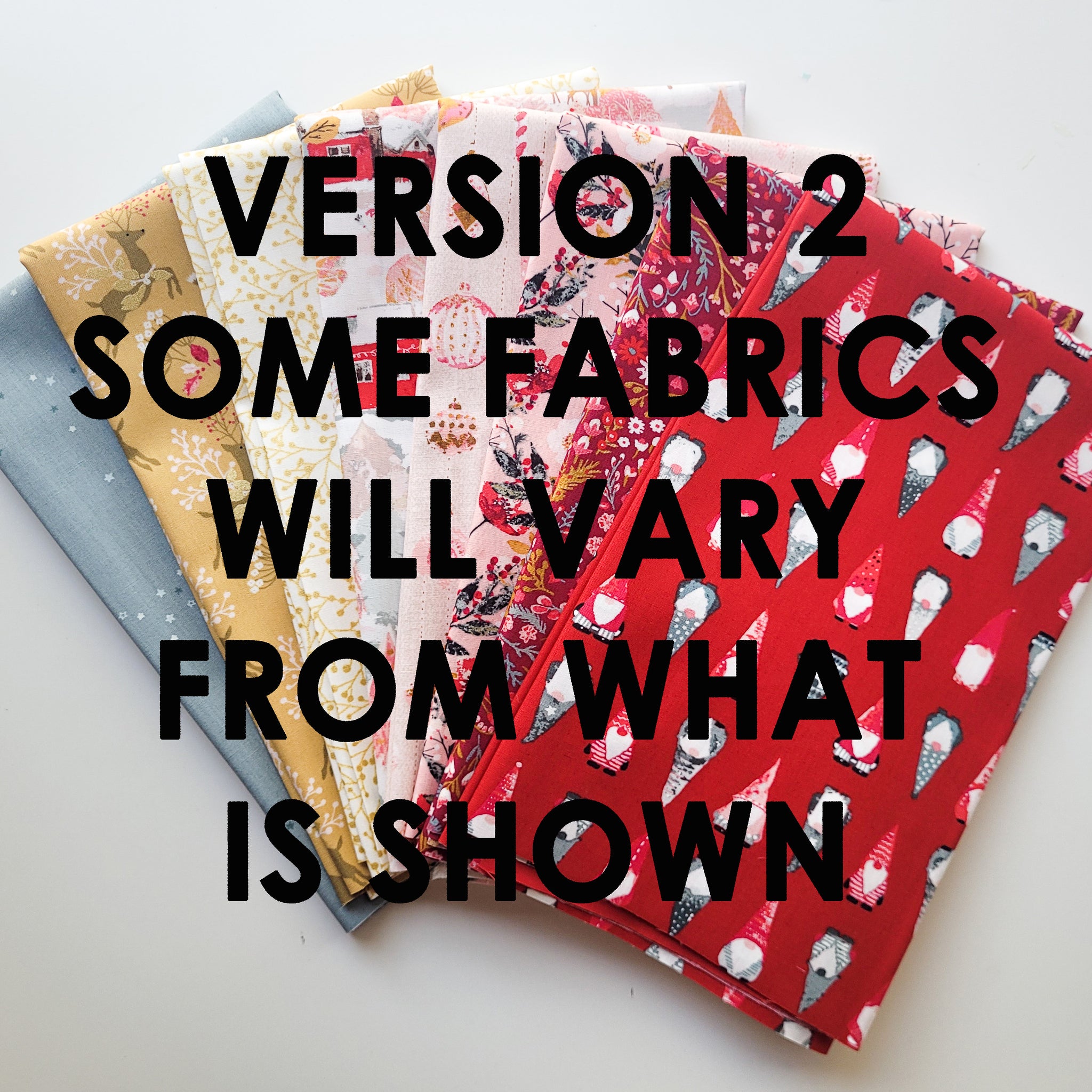 2025 VERSION TWO - Mini Quilt Advent Half Yard Bundle (Copy)