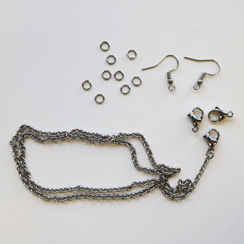 Silver Jewelry Findings