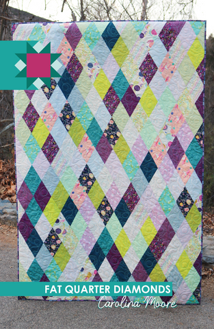 Fat Quarter Diamonds - Printed