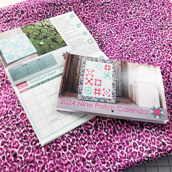 Nine Patch Block of the Month Calendar (2024 Calendar)