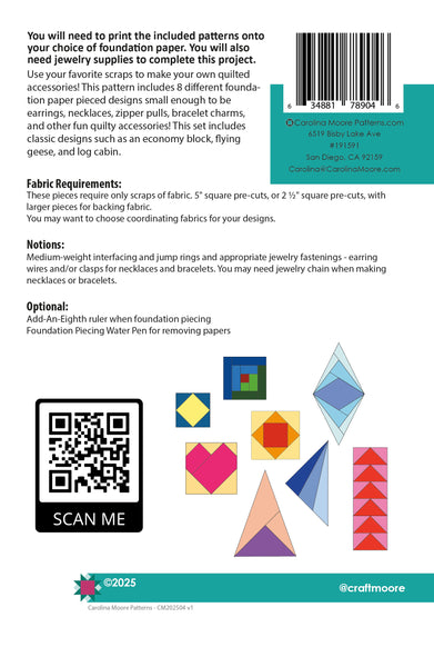 Quilted Jewelry Vol. 1 - Printed Copy