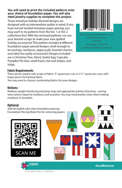 Quilted Jewelry Vol. 3 - Printed Copy