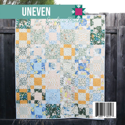 Uneven (Printed) - a Cake Cutter Ruler Pattern