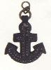 Zipper Pull - Anchor