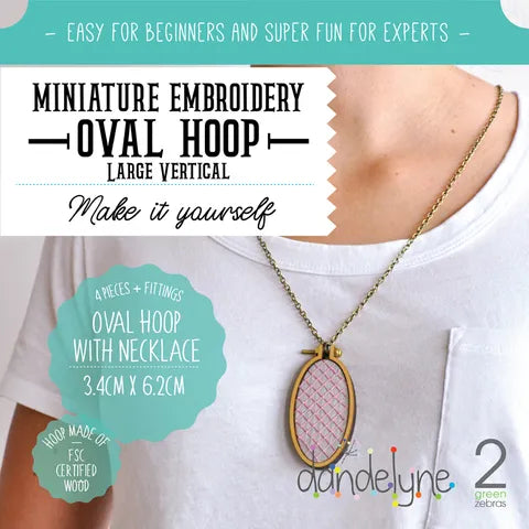 Vertical Necklace Hoop