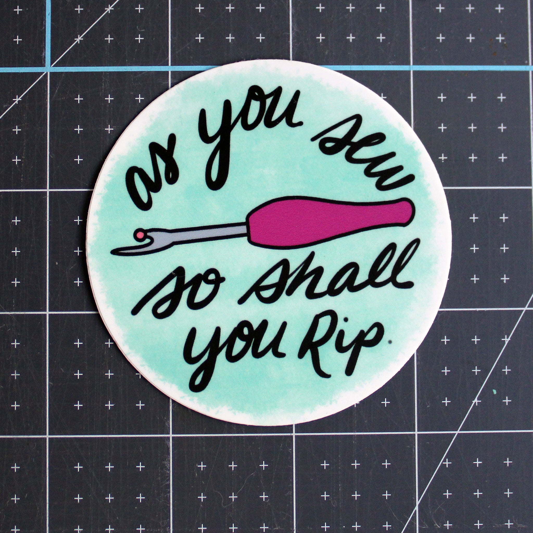 Seam Ripper Sticker
