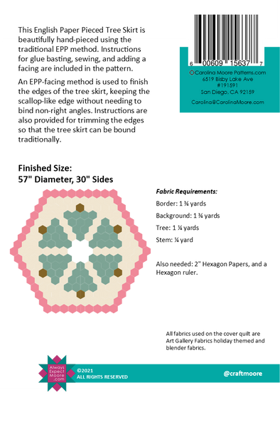 Next Year's Tree Skirt - Printed Copy