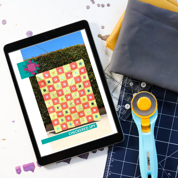 Checkered Spy - Digital Download Pattern