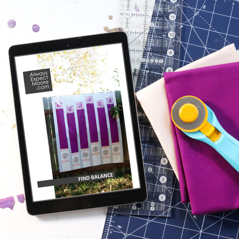 Find Balance Quilt - Digital Download