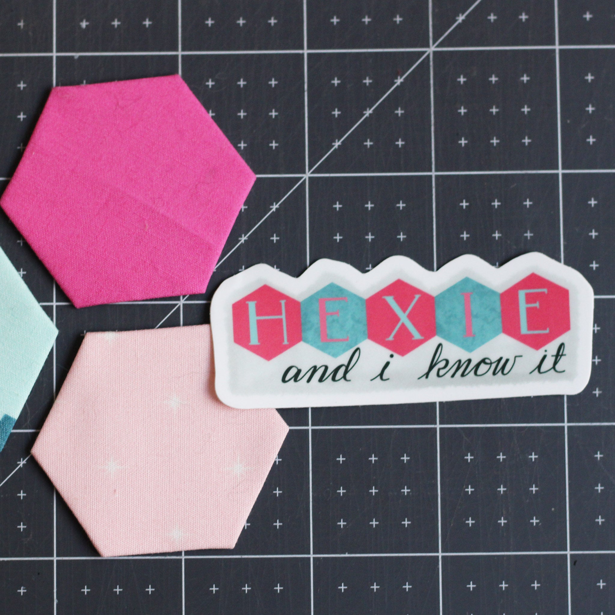 Hexie and I know it Sticker