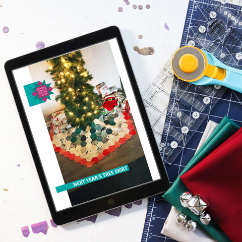 Next Year's Tree Skirt - Digital Download Pattern