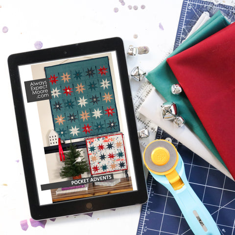 Pocket Advent Calendar Pattern - Digital Download